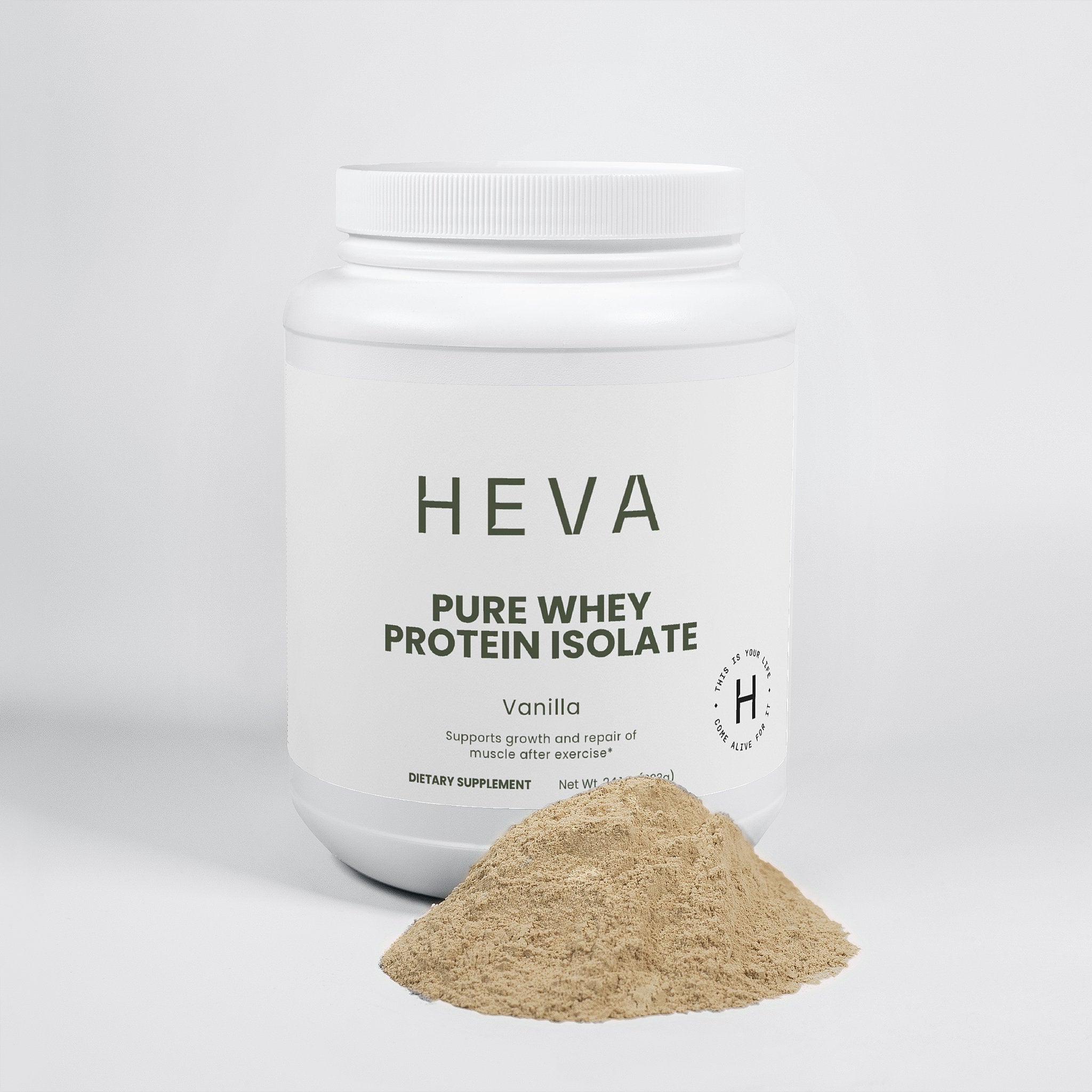 Pure Whey Protein Isolate (Vanilla)
