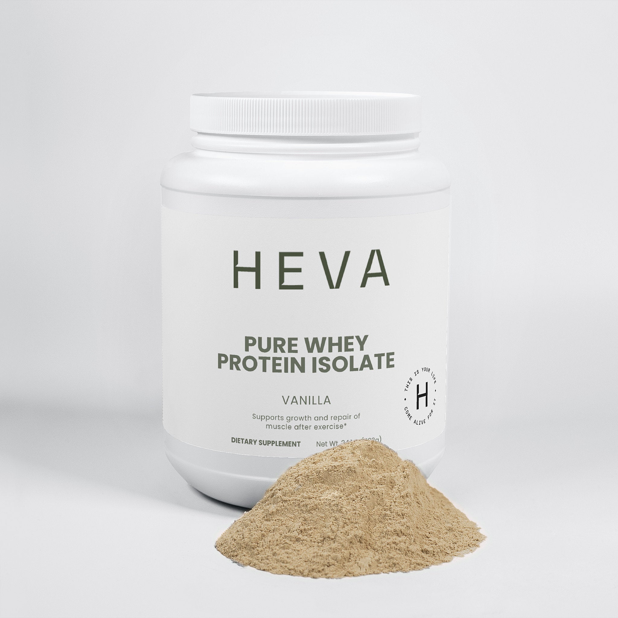 Pure Whey Protein Isolate (Vanilla)