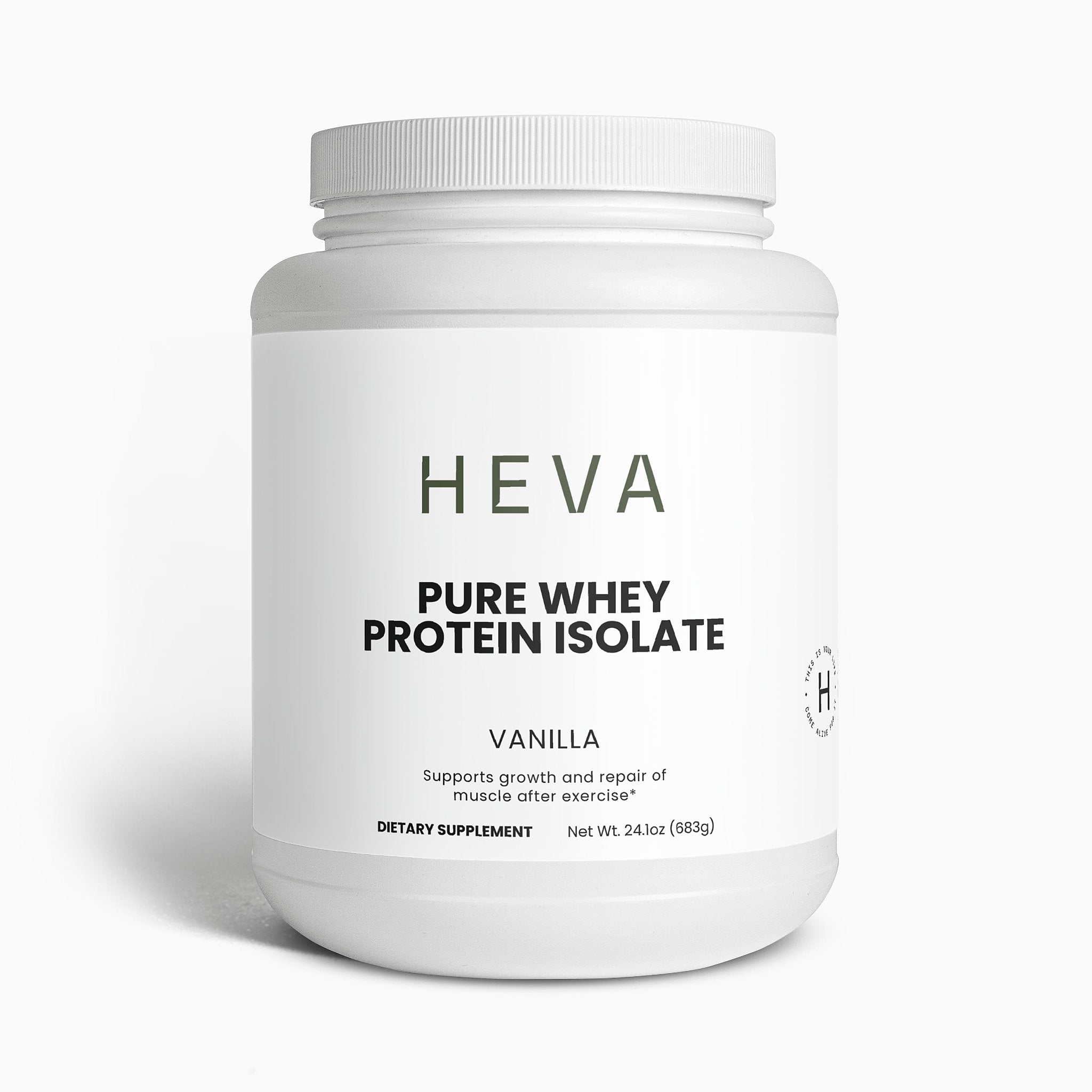 Pure Whey Protein Isolate (Vanilla)
