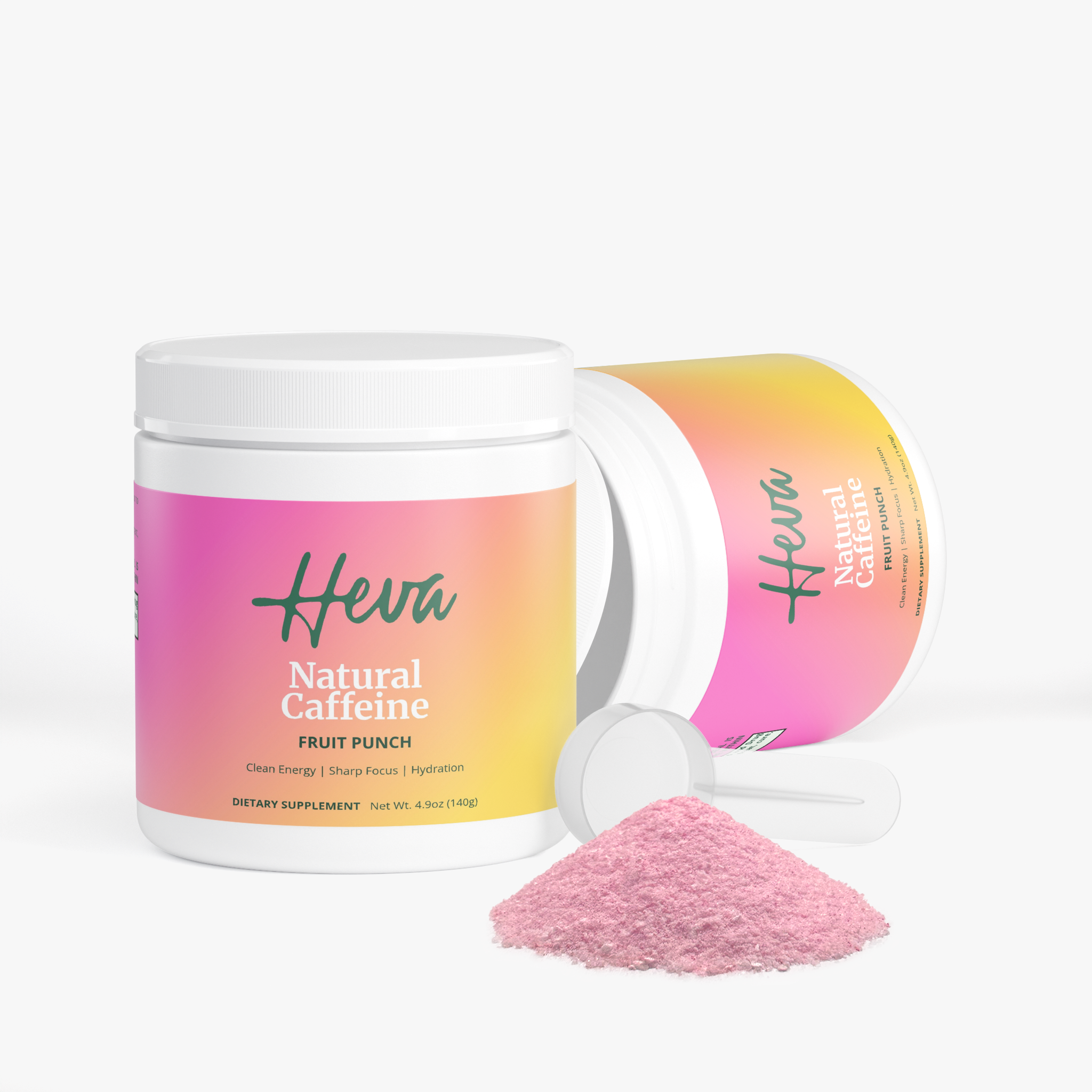HEVA Natural Caffeine (Fruit Punch)