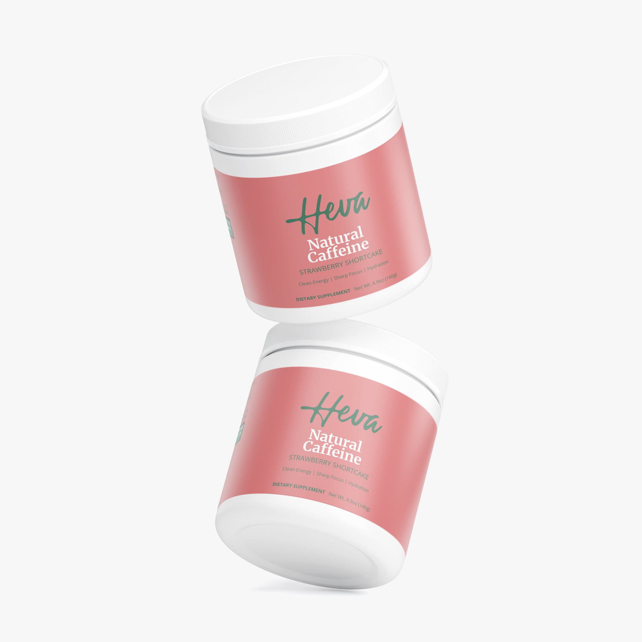 HEVA Natural Caffeine (Strawberry Shortcake)