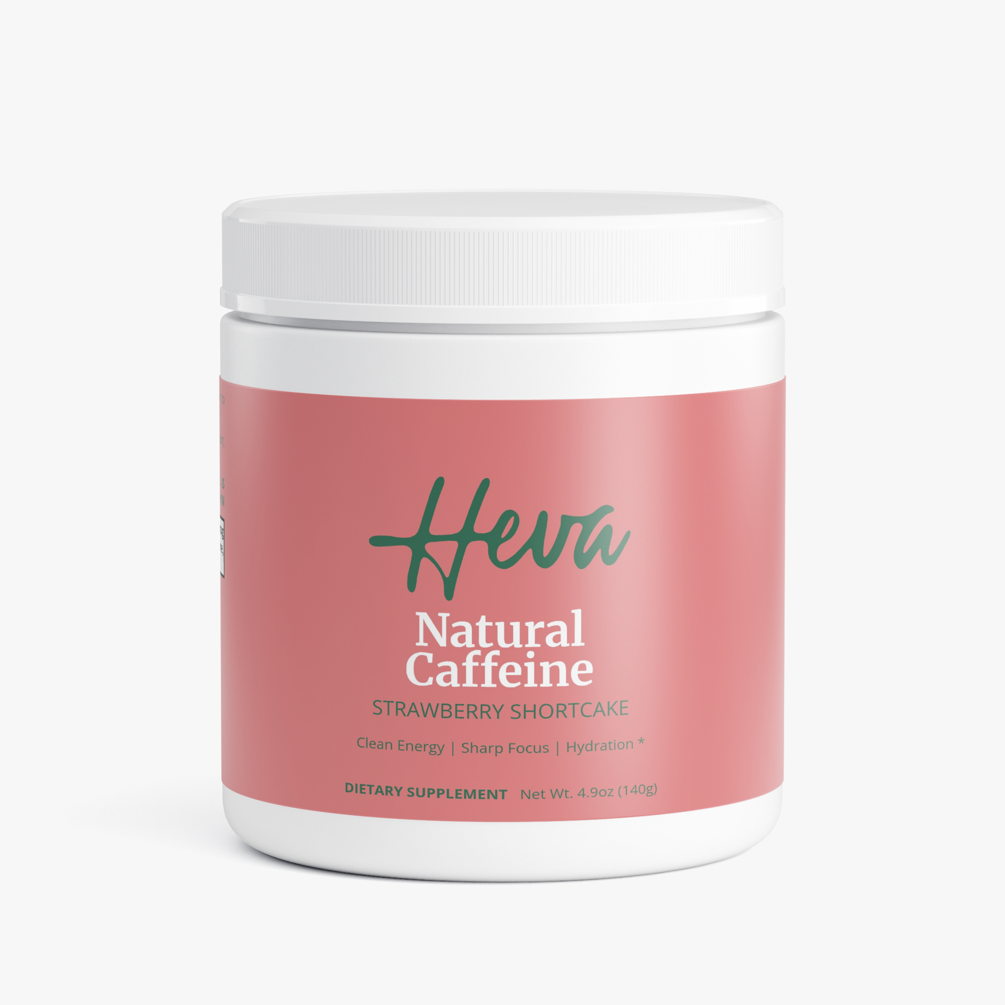 HEVA Natural Caffeine (Strawberry Shortcake)