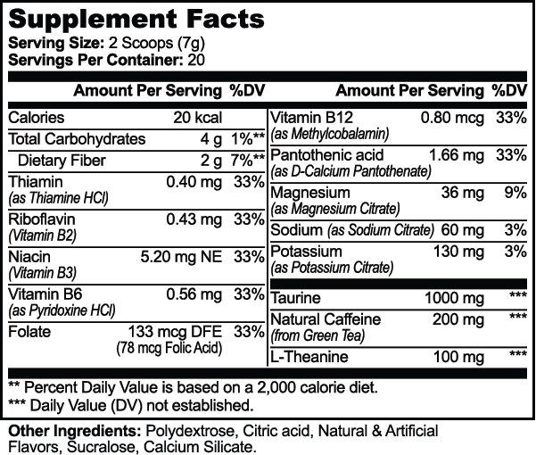HEVA Natural Energy (ICED Lychee)