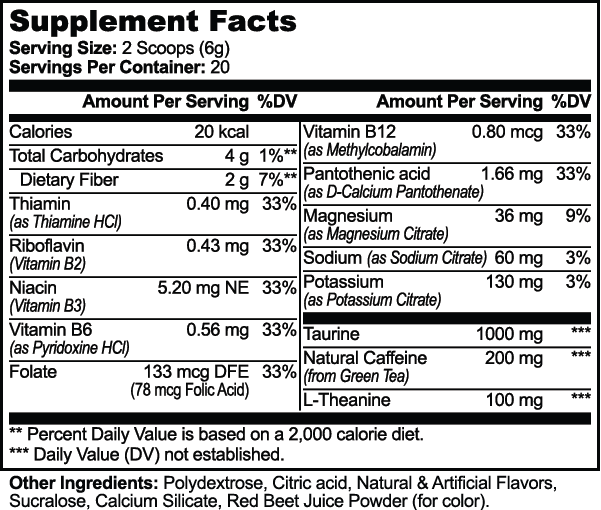 HEVA Natural Caffeine (Guava Berry)